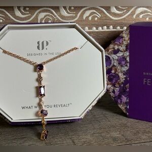 Bomb Party February 2026 Necklace “Neckline Approval” Brand New!